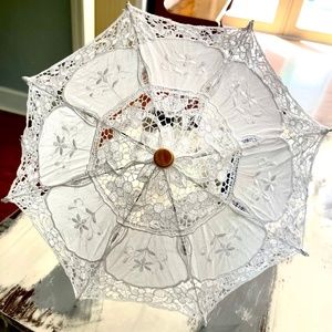 Lace decorative 16” umbrella